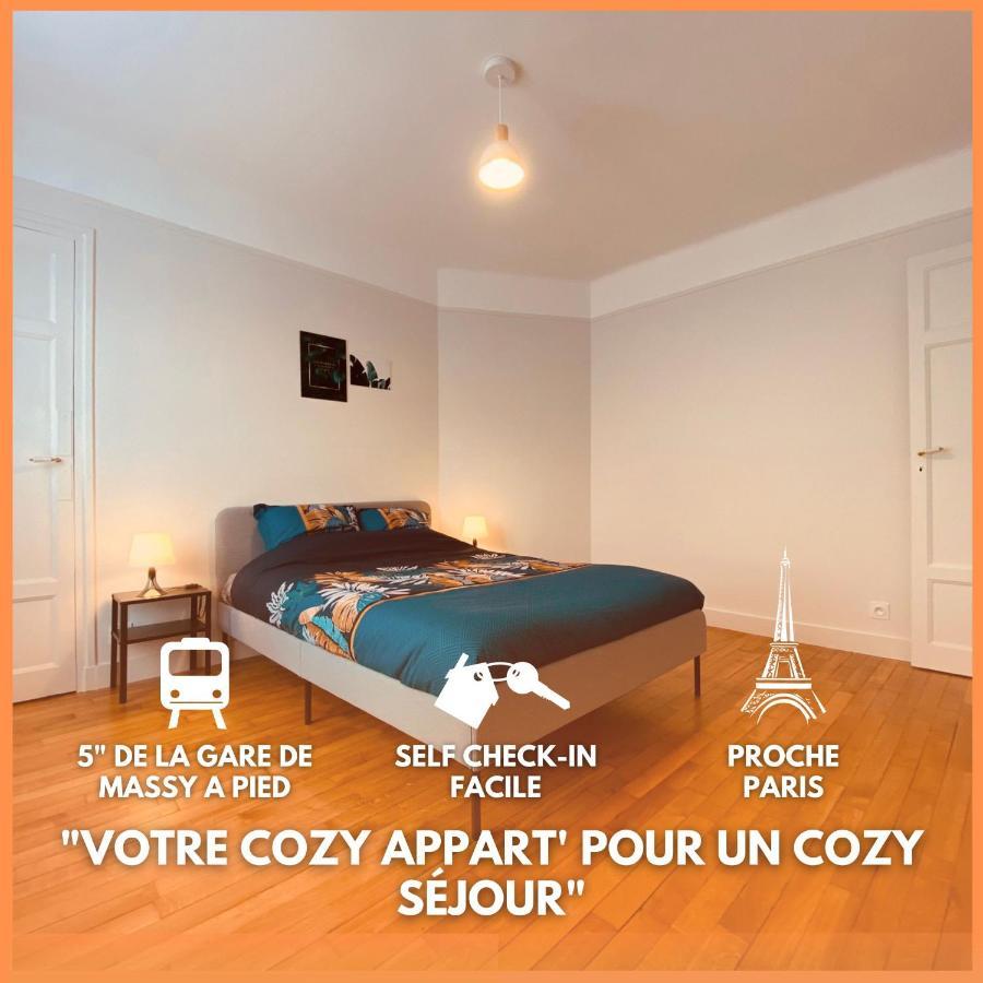Cozy Appart' 2 Centre Ville Proche Gare Massy - Cozy Houses エクステリア 写真